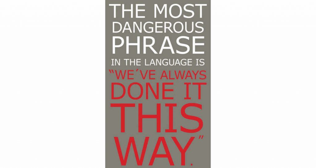 Grafik: The most dangerous phrase