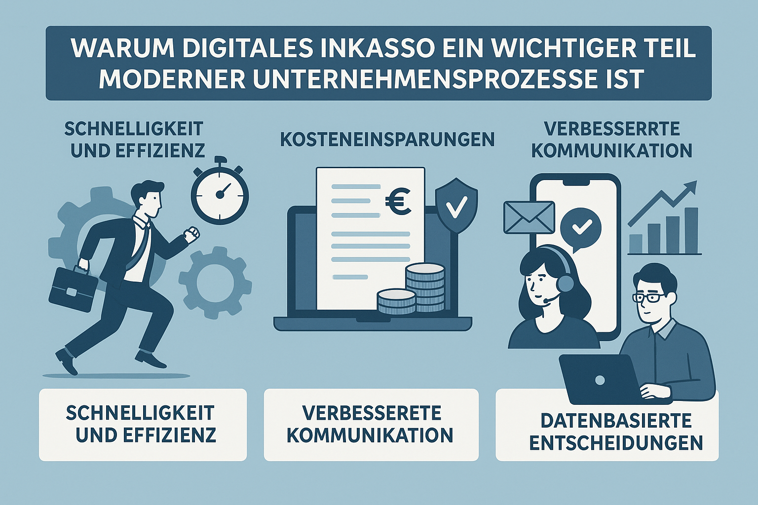 Warum Digitales Inkasso ein wichtiger Teil moderner Unternehmensprozesse ist Warum Digitales Inkasso ein wichtiger Teil moderner Unternehmensprozesse ist
