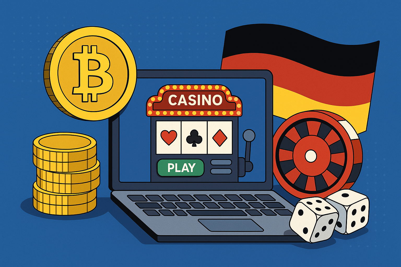 Krypto &#038; Online-Glücksspiel in Deutschland: Das sollten Sie wissen