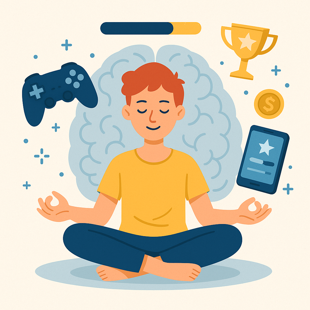Gamifizierte Meditation: Der neue Weg zur inneren Ruhe mit einem Twist Gamifizierte Meditation: Der neue Weg zur inneren Ruhe mit einem Twist