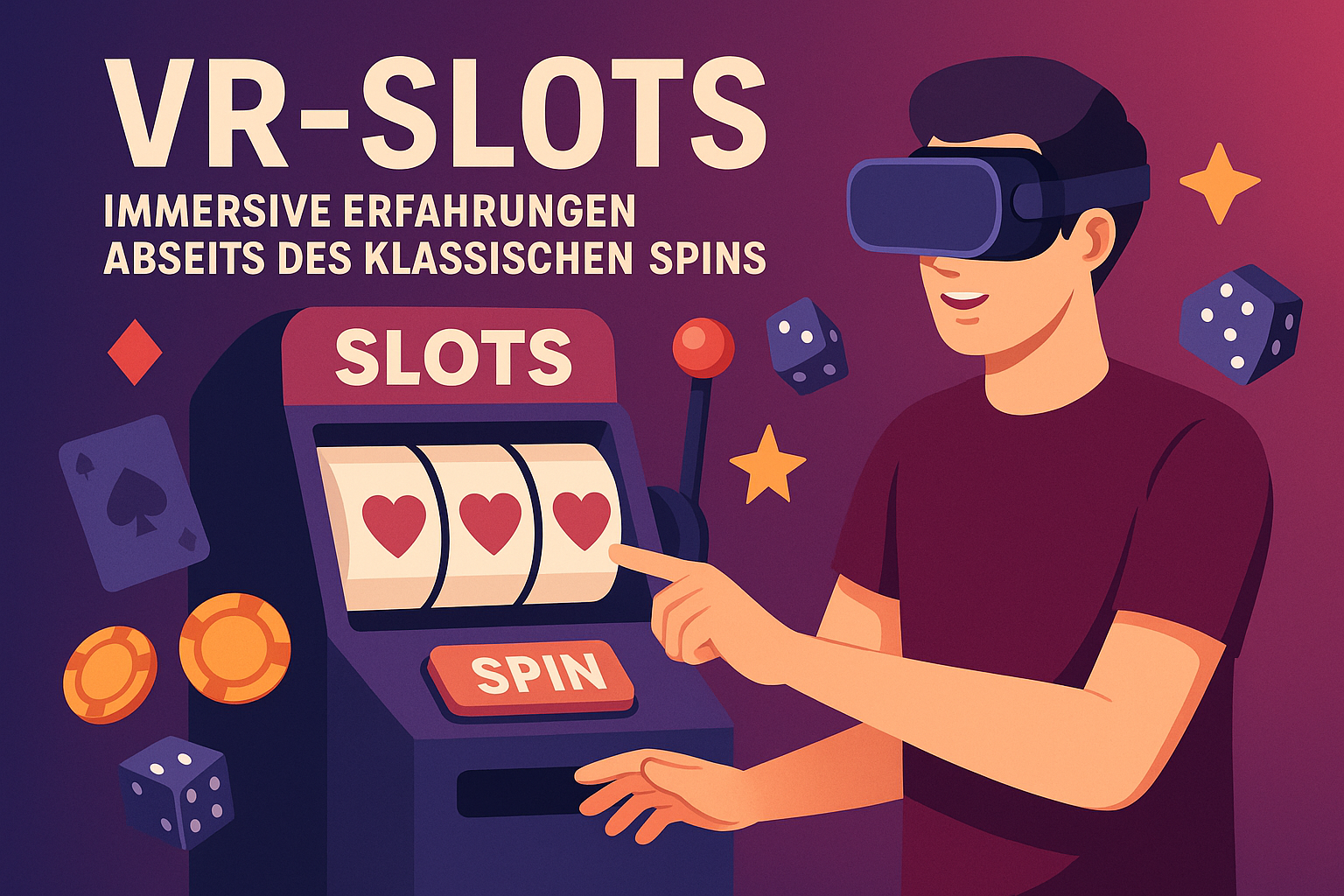 VR-Slots: Immersive Erfahrungen abseits des klassischen Spins VR-Slots: Immersive Erfahrungen abseits des klassischen Spins
