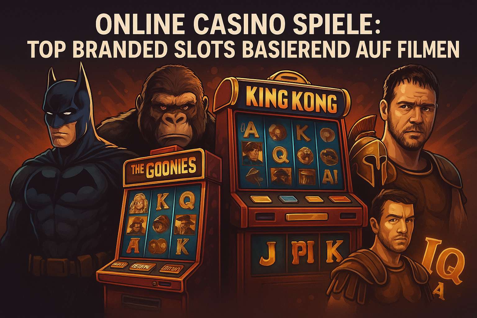 Online Casino Spiele: Top Branded Slots basierend auf Filmen Online Casino Spiele: Top Branded Slots basierend auf Filmen