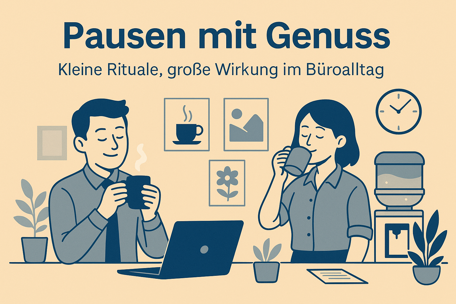 Pausen mit Genuss: Kleine Rituale, grosse Wirkung im Büroalltag