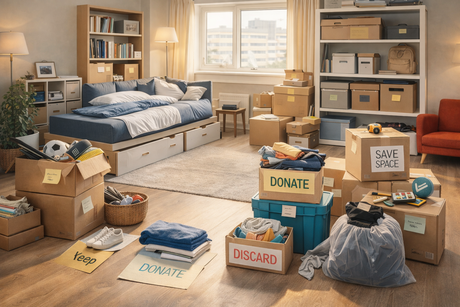 Umzug in eine kleinere Wohnung: Wie man Minimalismus nicht zur Katastrophe werden lässt Umzug in eine kleinere Wohnung: Wie man Minimalismus nicht zur Katastrophe werden lässt