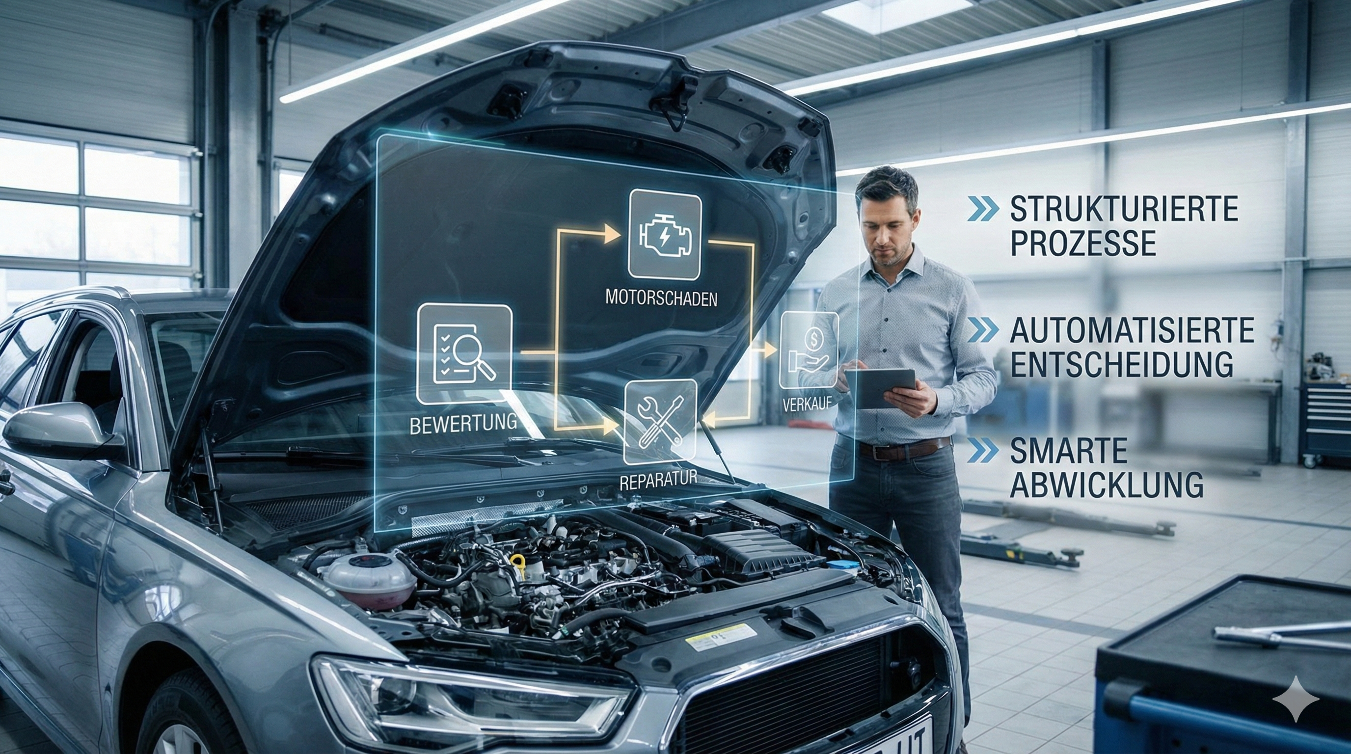 Auto mit Motorschaden: Wie smarte Prozesse Zeit, Geld und Nerven sparen